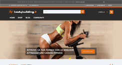 Desktop Screenshot of bodybuilding.it